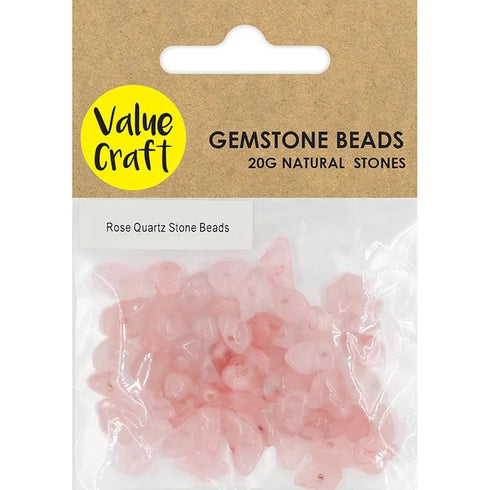 Rose Quartz Natural Gemstone Beads